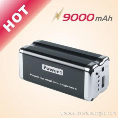 9000mAh 18650 Power Bank for iPad 4